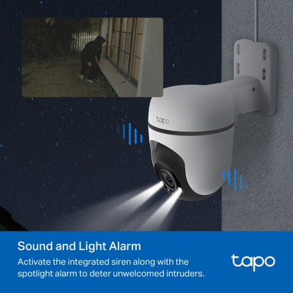 Tapo Outdoor Pan/Tilt Security WiFi Camera - Tapo C500