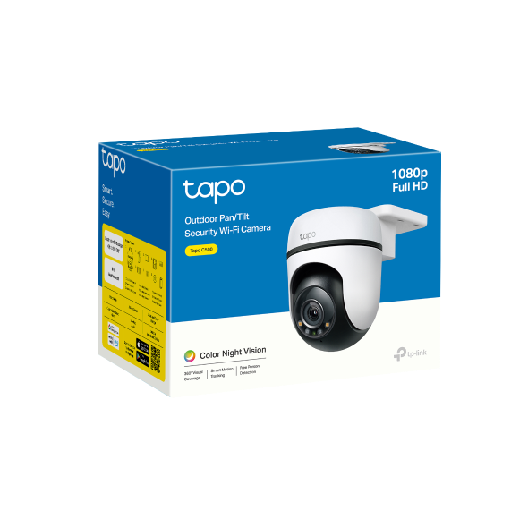 Tapo Outdoor Pan/Tilt Security WiFi Camera - Tapo C500
