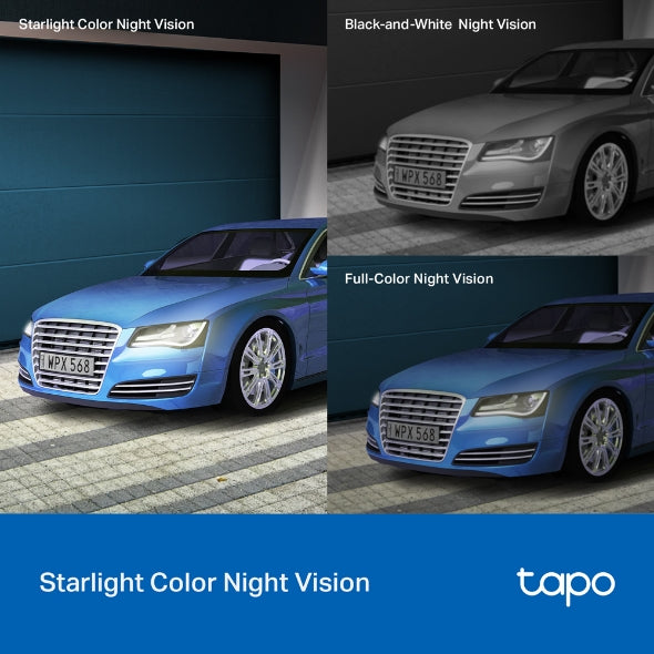 Tapo Outdoor Pan/Tilt Security Wi-Fi Camera - Tapo C520WS