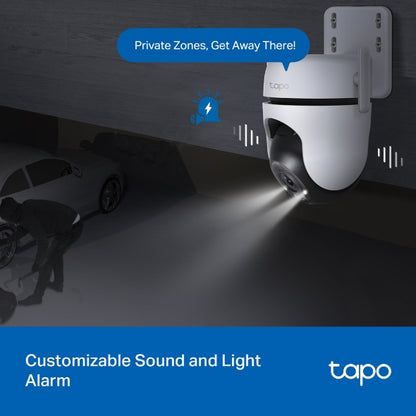 Tapo Outdoor Pan/Tilt Security Wi-Fi Camera - Tapo C520WS