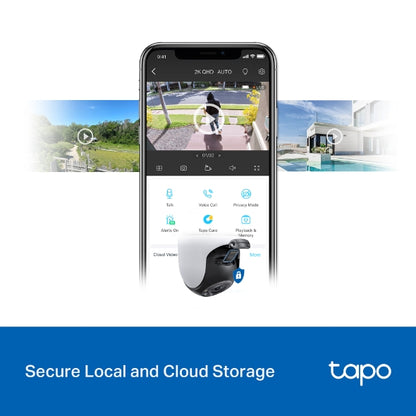 Tapo Outdoor Pan/Tilt Security Wi-Fi Camera - Tapo C520WS