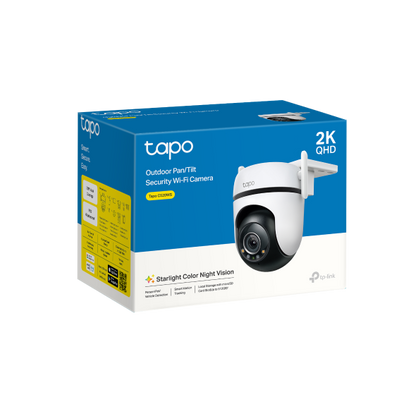 Tapo Outdoor Pan/Tilt Security Wi-Fi Camera - Tapo C520WS