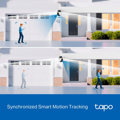 Tapo Outdoor Dual Lens Pan/Tilt Security Camera - Tapo C545D