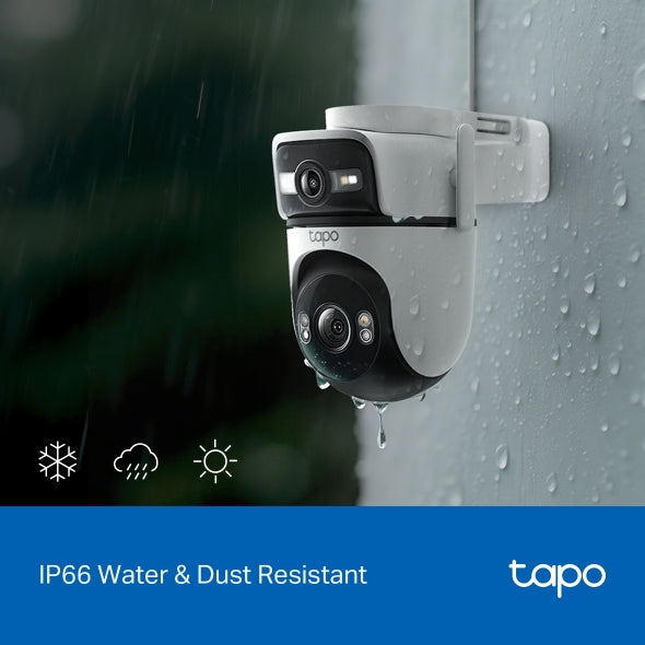 Tapo Outdoor Dual Lens Pan/Tilt Security Camera - Tapo C545D