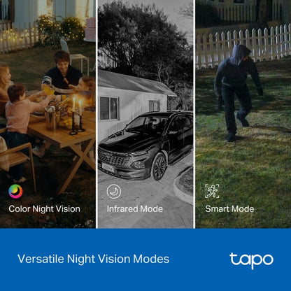 Tapo Outdoor Dual Lens Pan/Tilt Security Camera - Tapo C545D