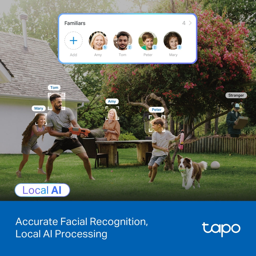 Tapo Outdoor Pan/Tilt Security Wi-Fi Camera - C560WS