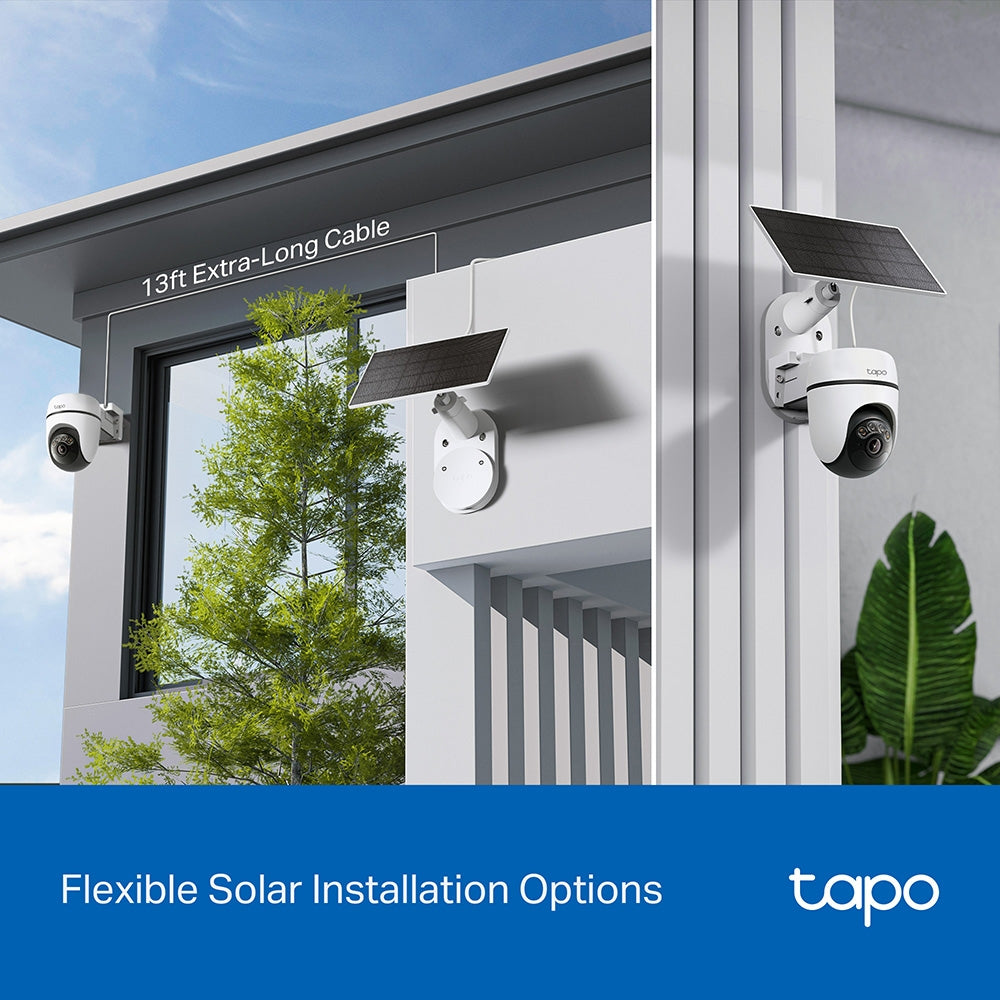 Tapo Solar-Powered Pan/Tilt Security Camera Kit - C610 KIT