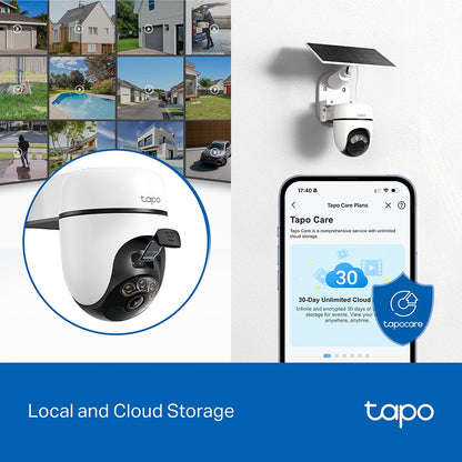 Tapo Solar-Powered Pan/Tilt Security Camera Kit - C610 KIT