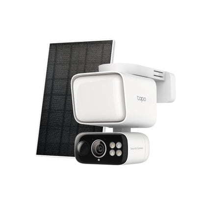 Tapo Solar-Powered Floodlight Pan/Tilt Security Camera Kit - Tapo C615F KIT