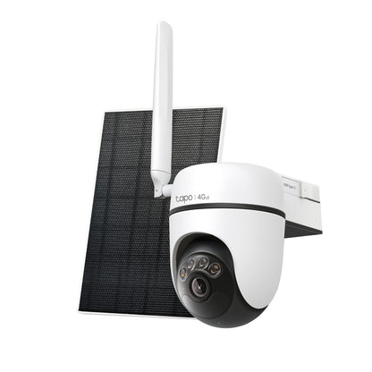 Tapo Solar-Powered Pan/Tilt 4G LTE Security Camera Kit - C615G KIT
