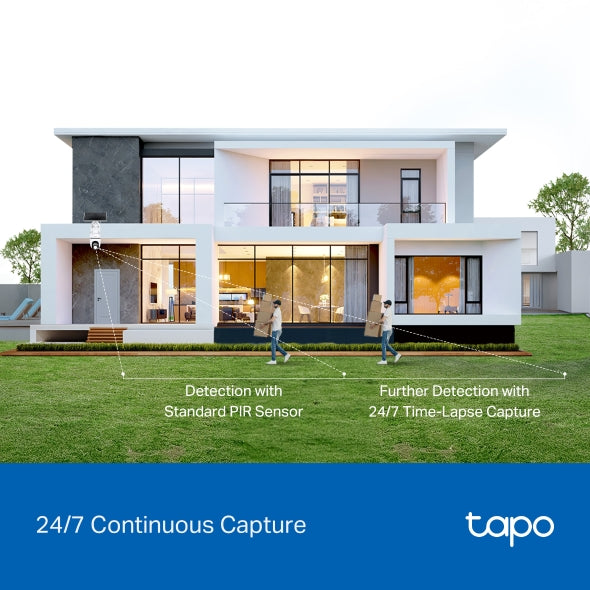 Tapo Solar-Powered Pan/Tilt Security Camera Kit - Tapo C630 KIT
