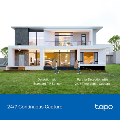 Tapo Solar-Powered Pan/Tilt Security Camera Kit - Tapo C630 KIT