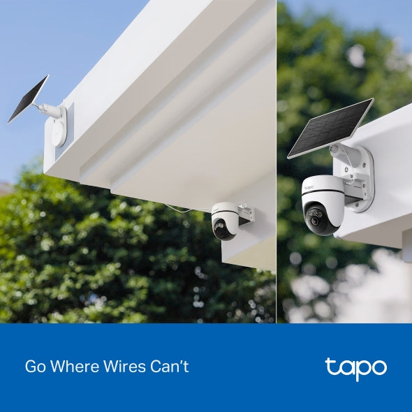 Tapo Solar-Powered Pan/Tilt Security Camera Kit - Tapo C630 KIT
