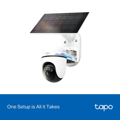 Tapo Solar-Powered Pan/Tilt Security Camera Kit - Tapo C630 KIT