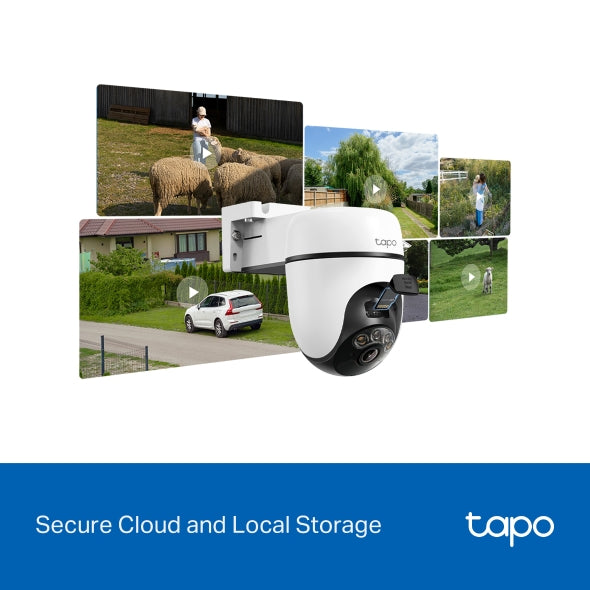 Tapo Solar-Powered Pan/Tilt Security Camera Kit - Tapo C630 KIT