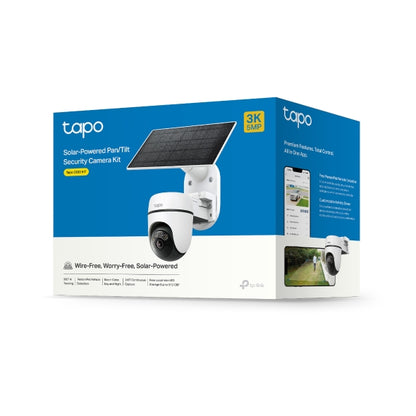 Tapo Solar-Powered Pan/Tilt Security Camera Kit - Tapo C630 KIT