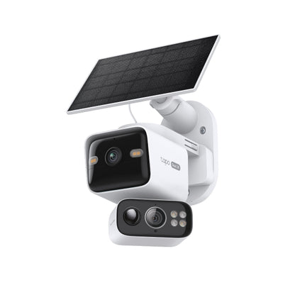 Tapo Solar-Powered Dual-Lens Pan/Tilt Security Camera Kit - Tapo C645D KIT