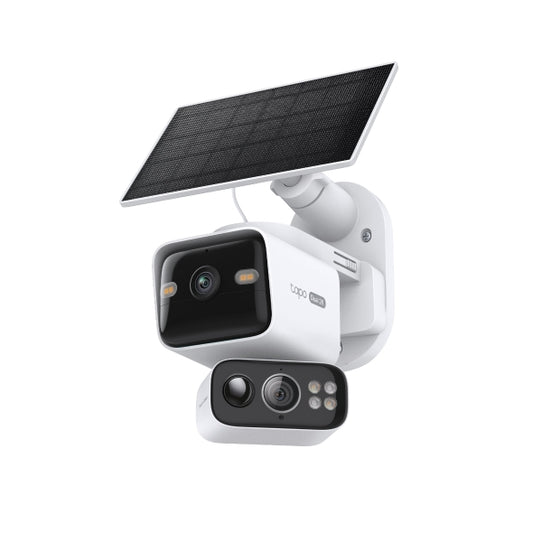 Tapo Solar-Powered Dual-Lens Pan/Tilt Security Camera Kit - Tapo C645D KIT