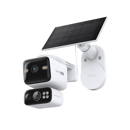 Tapo Solar-Powered Dual-Lens Pan/Tilt Security Camera Kit - Tapo C645D KIT