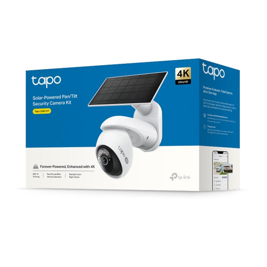 Tapo Solar-Powered Pan/Tilt Security Camera Kit - Tapo C660 KIT