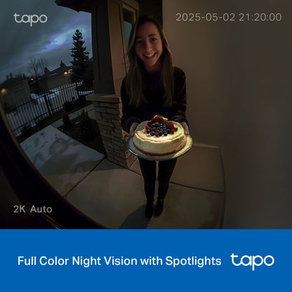 Tapo Video Doorbell Camera - Tapo D210