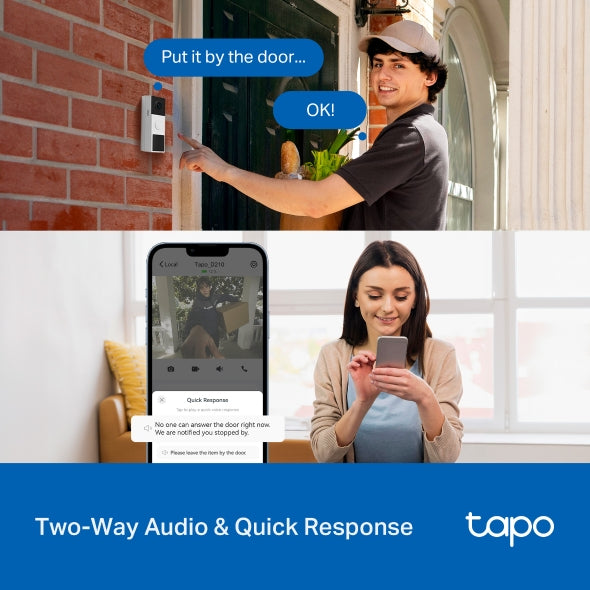 Tapo Video Doorbell Camera - Tapo D210