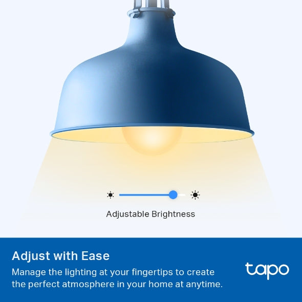 Tapo Smart Wi-Fi Light Bulb, Dimmable - Tapo L510E