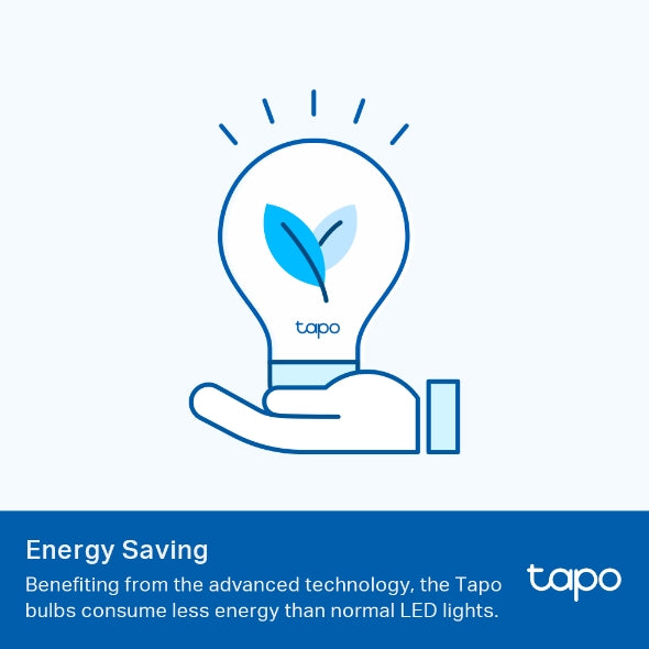Tapo Smart Wi-Fi Light Bulb, Dimmable - Tapo L510E
