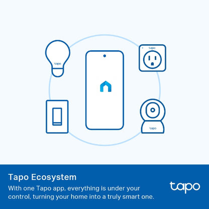 Tapo Smart Wi-Fi Light Bulb, Dimmable - Tapo L510E