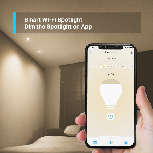 Tapo Smart Wi-Fi Spotlight, Dimmable - Tapo L610