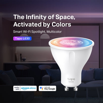 2 PACK Tapo Smart Wi-Fi Multicolor Spotlight - L630