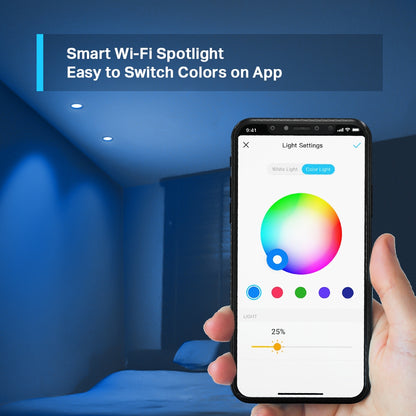 2 PACK Tapo Smart Wi-Fi Multicolor Spotlight - L630