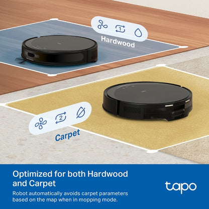 Tapo Navigation Robot Vacuum and Mop with Auto-Empty Dock - Tapo RV20 Max Plus