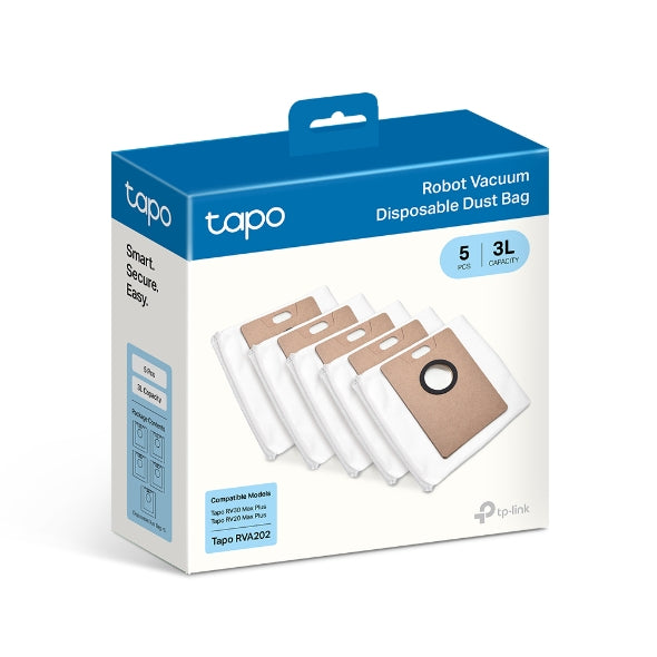 Tapo Robot Vacuum Disposable Dust Bag (5 Pcs) - Tapo RVA202