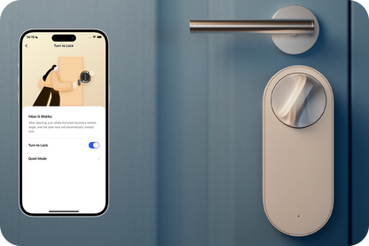 Aqara Smart Lock U200 Lite - Black - Aqara Hub Required