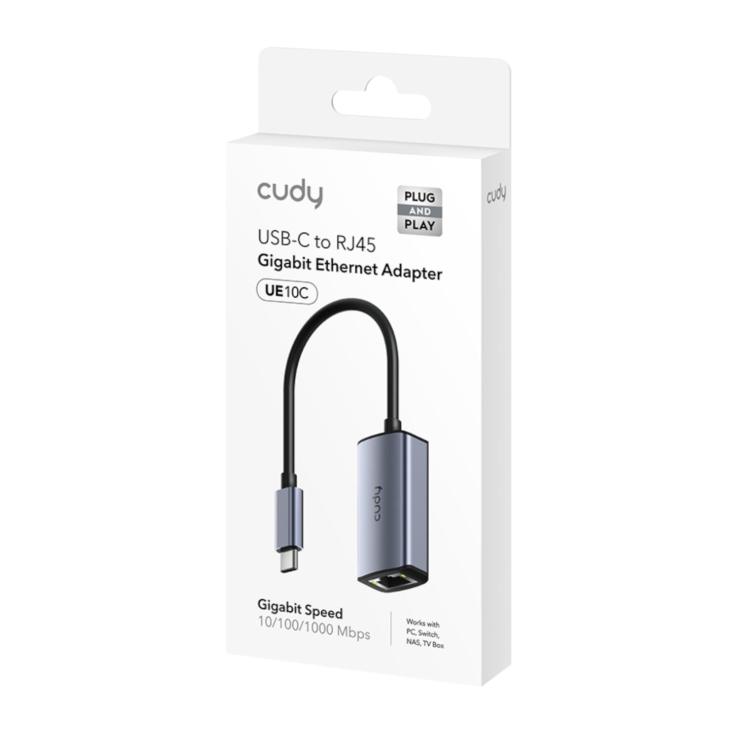 Cudy UE10C USB Type-C to Gigabit Ethernet Adapter