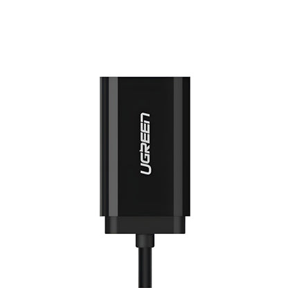 UGREEN USB to 3.5mm External Stereo Sound Adapter – Black