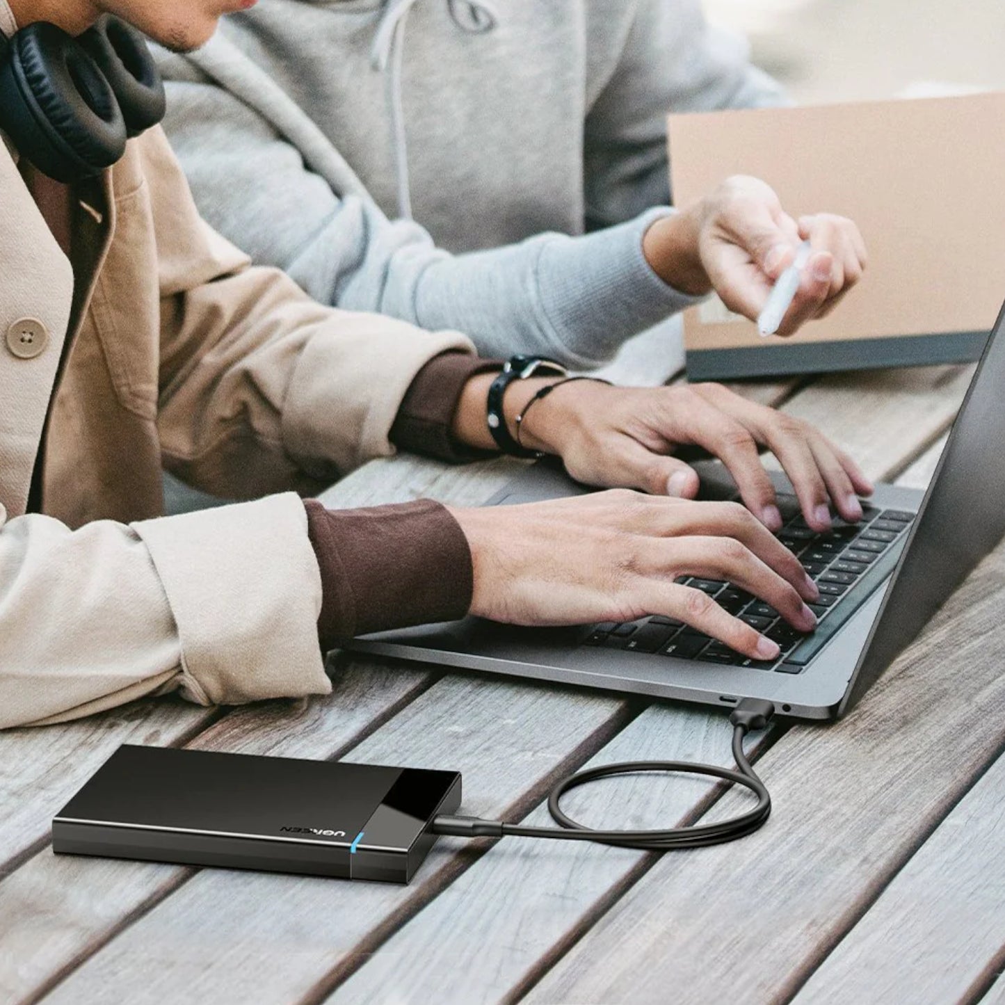 UGREEN USB Type-C 2.5″ SATA III External Hard Drive Enclosure