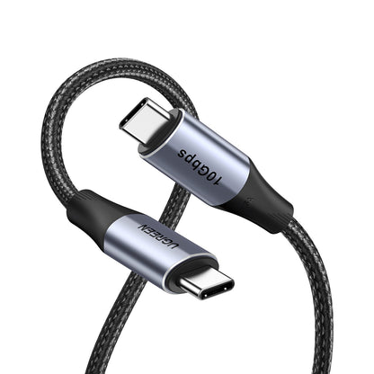 UGREEN Gen2 Type-C Male to Male Data Cable – 240W Fast Charging | 10Gbps | 4K