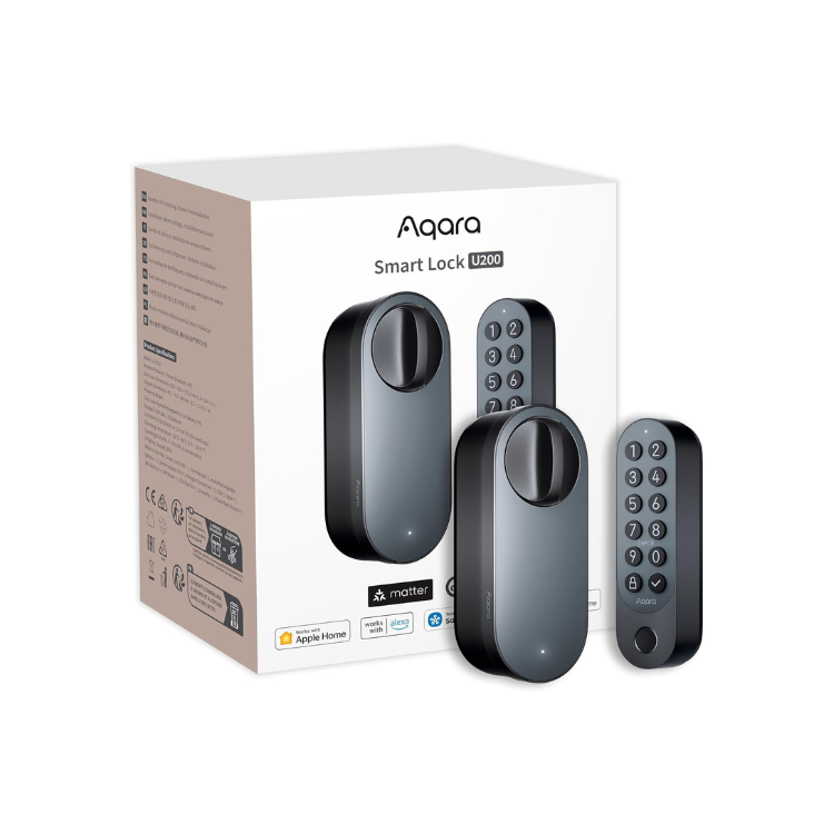 Aqara Smart Lock U200 - Black - Aqara Hub Required