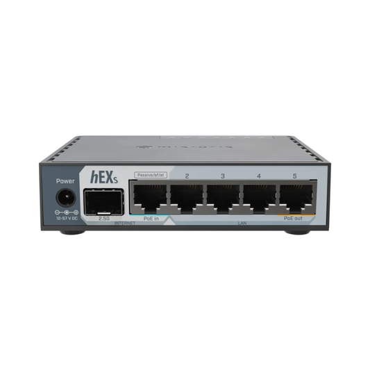 MikroTik hEX S - 5 Port Gigabit, 1 x 2.5G SFP Router