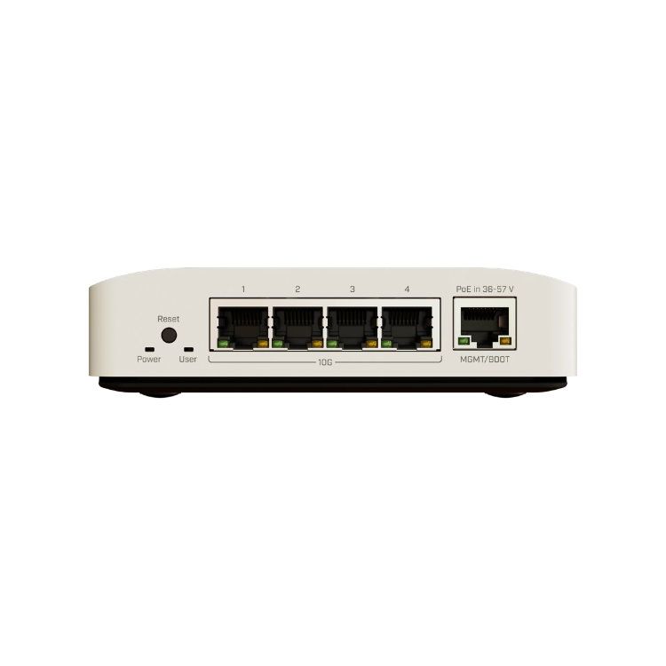 MikroTik CRS304 - 4 x 10Gbps Ethernet Ports, 1  x Gigabit Management Port Cloud Router Switch