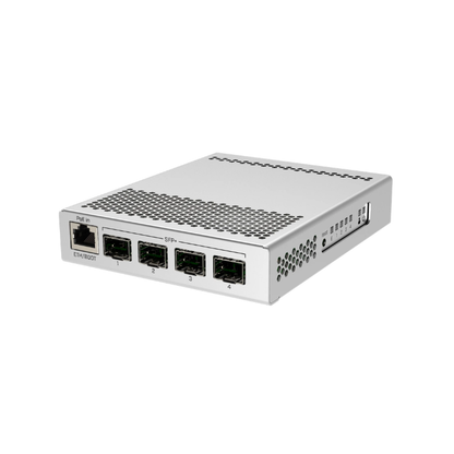 MikroTik CRS305 - 4 x SFP+, 1  x Gigabit Management Port Cloud Router Switch