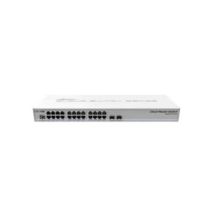 MikroTik CRS326-24G-2S+RM - 24 x Gigabit Ethernet Ports, 2 x SFP+ Cloud Router Switch