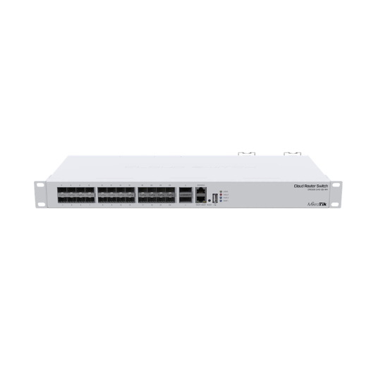 MikroTik CRS326-24S+2Q+RM - 24 x SFP+ Ports, 2 x QSFP+ Ports Cloud Router Switch