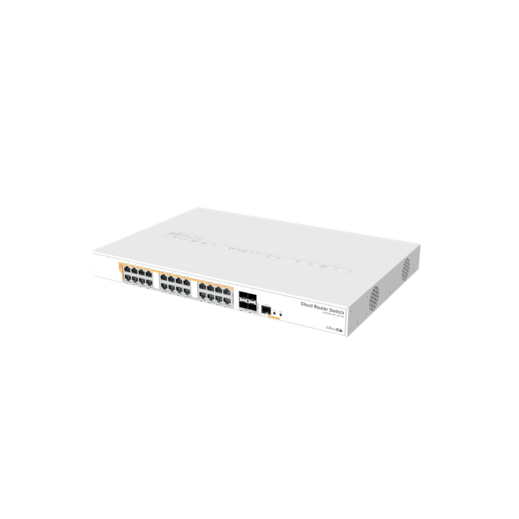 MikroTik CRS328-24P-4S+RM - 24 x Gigabit PoE ports, 4 x SFP+ 450W Cloud Router Switch