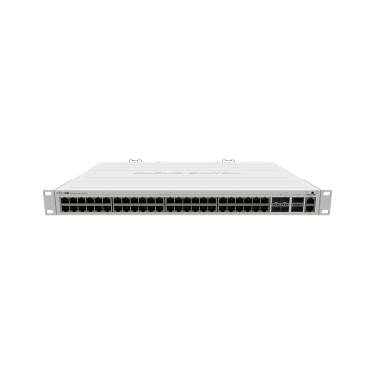 MikroTik CRS354-48G-4S+2Q+RM - 48 x Gigabit Ports, 4 x SFP+, 2 x QSFP+ Cloud Router Switch