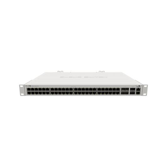 MikroTik CRS354-48G-4S+2Q+RM - 48 x Gigabit Ports, 4 x SFP+, 2 x QSFP+ Cloud Router Switch
