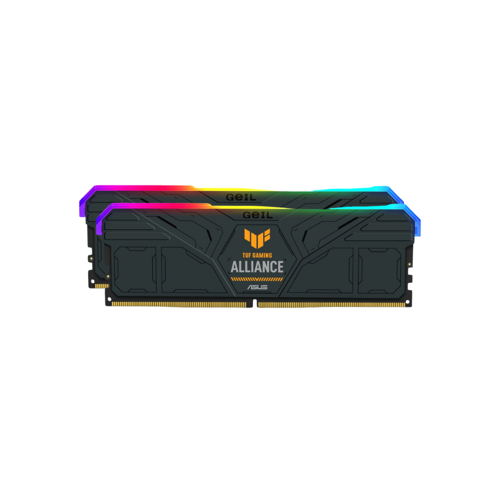Geil Gemini TUF RGB DDR5 Desktop Memory – 32GB (2X16GB), 6000MHz