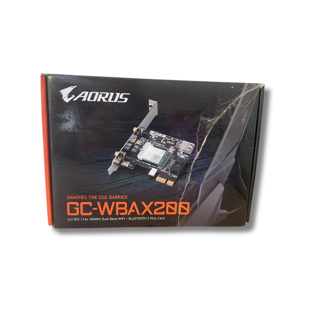 Gigabyte GC-WBAX200 Wifi + Bluetooth PCi-E(x1) Adapter - UNBOXED